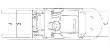 Carrello elevatore a combustione interna, FK11-2T