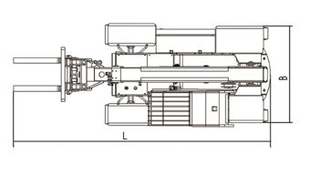 Sollevatore telescopico / Sollevatore, FK-F12T