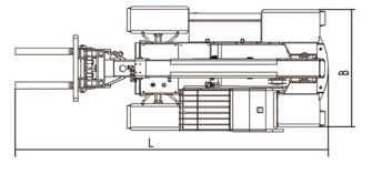 Sollevatore / Carrello elevatore telescopico, FK-F1740T