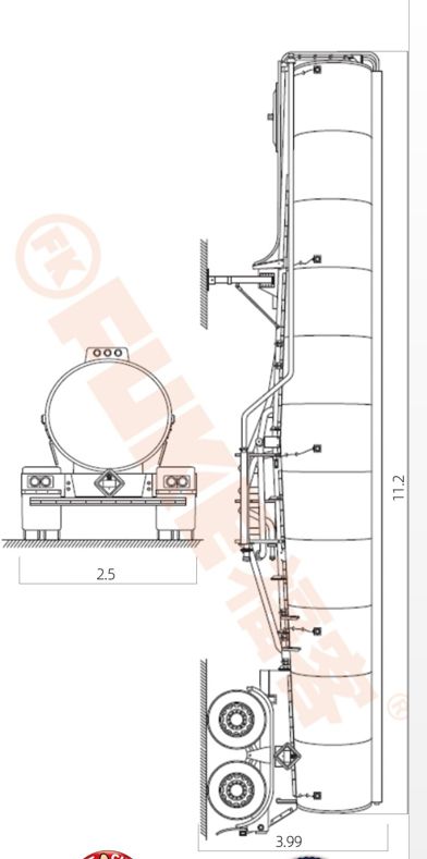Rimorchio cisterna, FK35-1305G