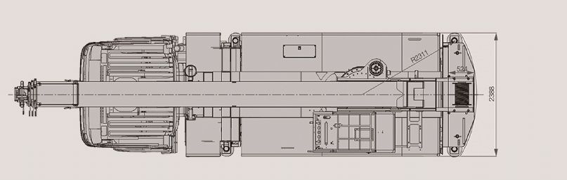 Autogrù telescopica, FK-08T