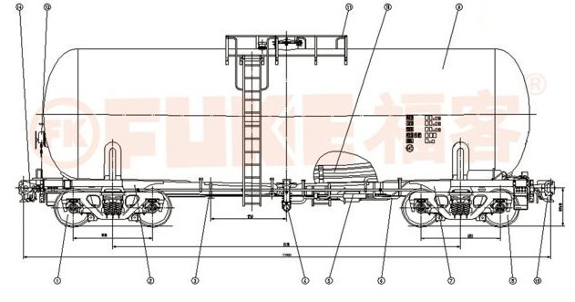 Carro cisterna, FK7-70HT