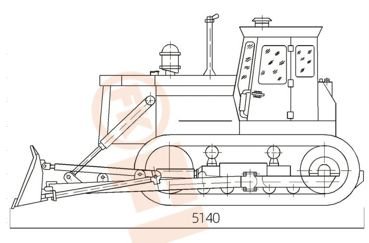 Dozer cingolato, FK14-160T