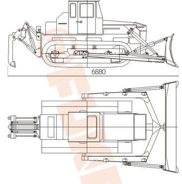 Dozer cingolato, FK14-320T